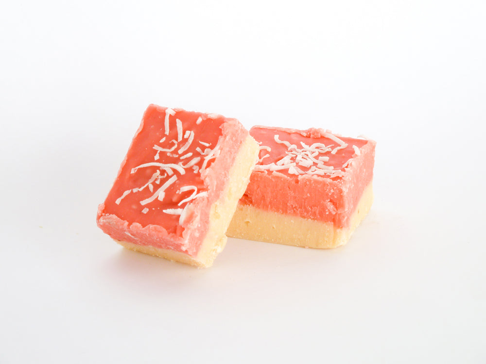 Coconut Ice Fudge (gf)